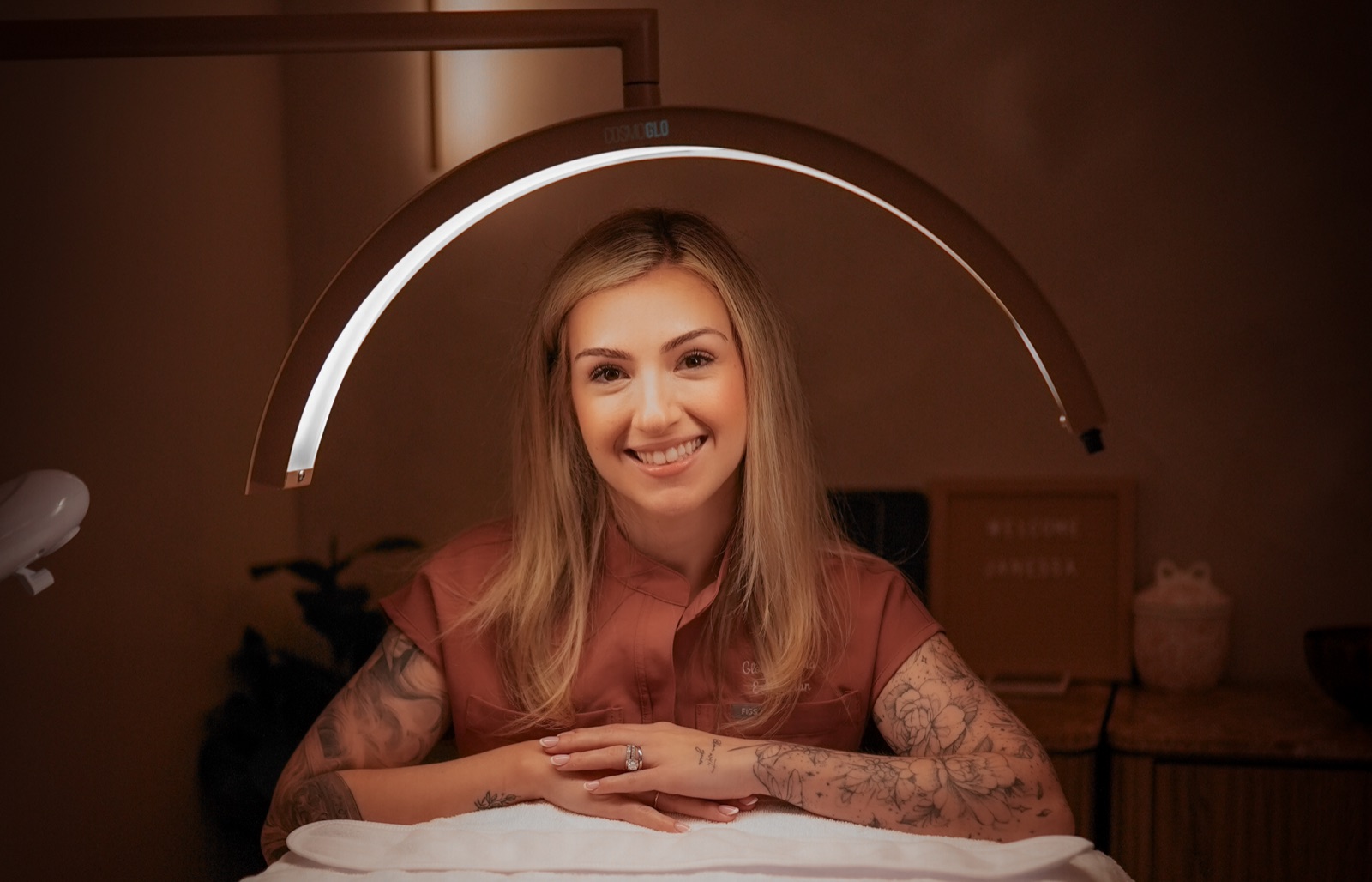 Gia, founder of Glow by Gia Esthetics
